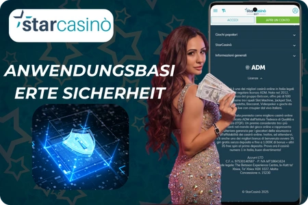 Star Casino App-Sicherheit