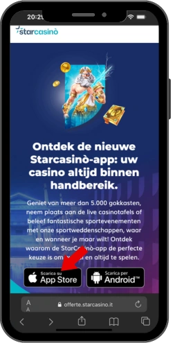 Download via de App Store