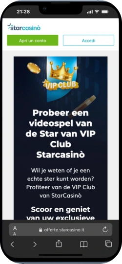 Star Casino VIP Club promotie