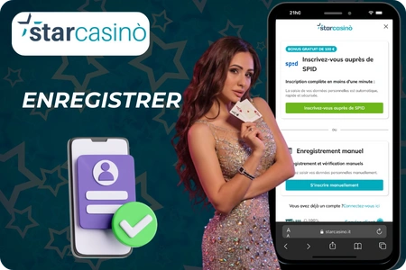 Inscription à StarCasino