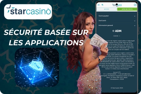 Sécurité de l'application Star Casino