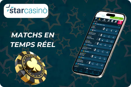 StarCasino Matchs en temps reel
